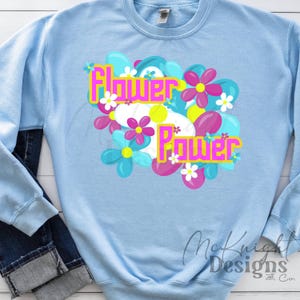 DIGITAL DOWNLOAD Waterslide Image multi file Peace Flower &#39; Flower Power &#39; format - PNG