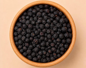 Dried Black Currants, Natural Blackcurrant Fruit for Baking, Cocktails, Tea Blends, Food Decoration