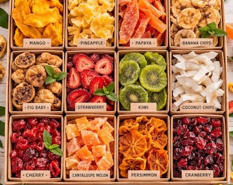Dried Fruit Garnish Mix – Orange, Lemon, Pineapple, Cranberry Cocktail Kit