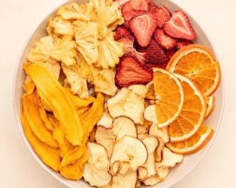Summer Cocktail Mix – Tropical Dried Fruit Blend with Strawberry, Apple, Citrus & Mango for Cocktails, Mocktails and Gift Boxes