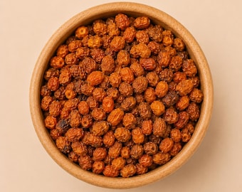 Dried Sea Buckthorn Berries – Whole Natural Tart Orange Tea Fruit & Healthy Snack