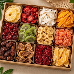 Cocktail Garnish Mix – Dried Orange Lemon Pineapple Cranberry Apple | Natural Cocktail Starter Kit | Drink Decoration Fruit Set image 7