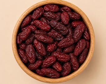 Dried Cornelian Cherry Berries – Whole Natural Wild Dogwood Fruit for Tea & Snacks