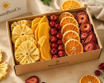 Party Drink Mix – Tropical Dried Fruit Garnish Box for Cocktails Mocktails and Entertaining