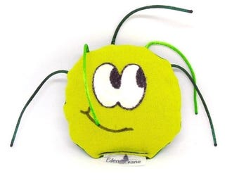 Juguete ultra resistente para gatos con hierba gatera, valeriana o matatabi: el BEEBOP de Edenvane