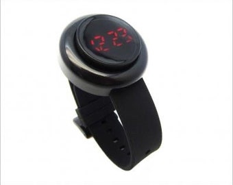 Arcade Game Button Watches, LED Retro Arcade Game Button Digital unisex unique special gift men boy geek good