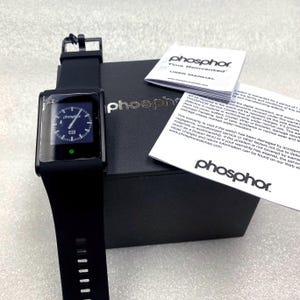 Phosphor Touch Time Uhr TT002, LED Digital unisex einzigartig spezielles Geschenk Männer Jungen Geek gut
