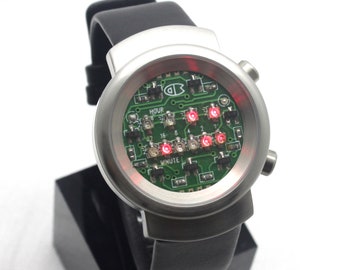Binary first generation LED watch unique vintage collectible items rare in the market expensive looking limited edition stop production