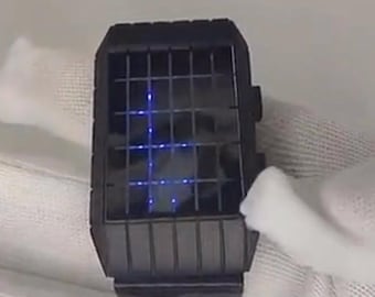 Line led watch Seahope unique vintage collectible items rare in the market expensive looking limited edition stop production