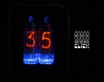 Nixie tube watch unqiue vintage rare russia tubes cold cathode display IN16 tubes Cool Seahope watch ever