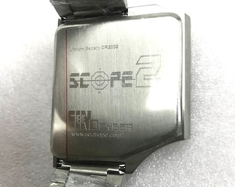 Relojes Scope, LED LCD Digital unisex regalo especial único hombres niño friki bueno