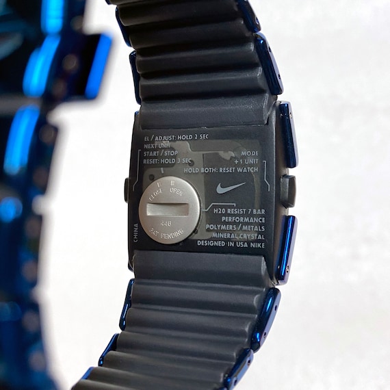 Rare Vintage Nike D-line Blue Collector Limited Edition Wrist