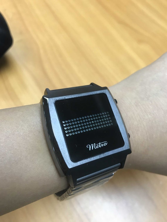 square led watch