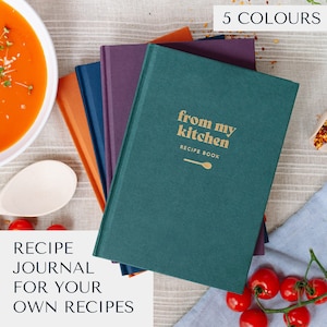 Your Own Recipe Diary with 50 Recipe Pages, Cookbook, Baking Book, Recipe Journal, Blank Recipe Book