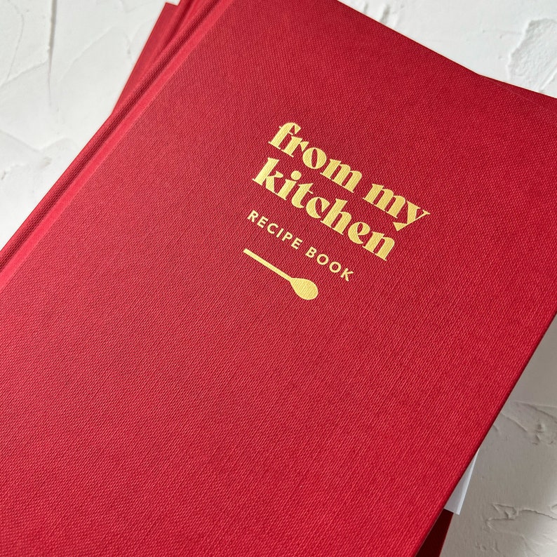 Personalised Recipe Book A5 Recipe Organiser Recipe Card Etsy UK