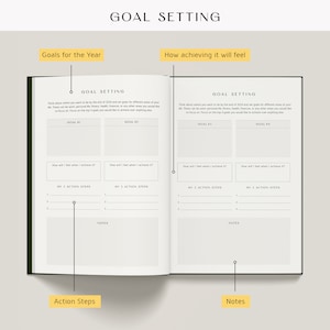 2024 Yearly Planner, FULL YEAR Day Month Planner, 2024 Diary, Journal, Planner, Notebook Bild 3