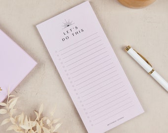 To Do List Notepad, Slim DL Size To Do Pad, Daily Tasks