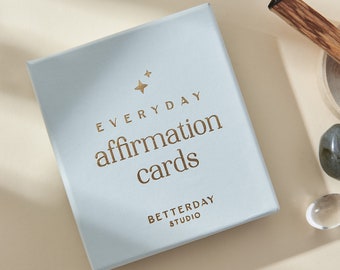 Set of 43 Everyday Affirmation Cards, Mindfulness Cards, Positivity Cards, Affirmation Prints
