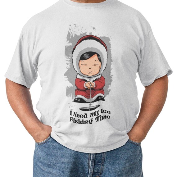 funny ice fishing shirts