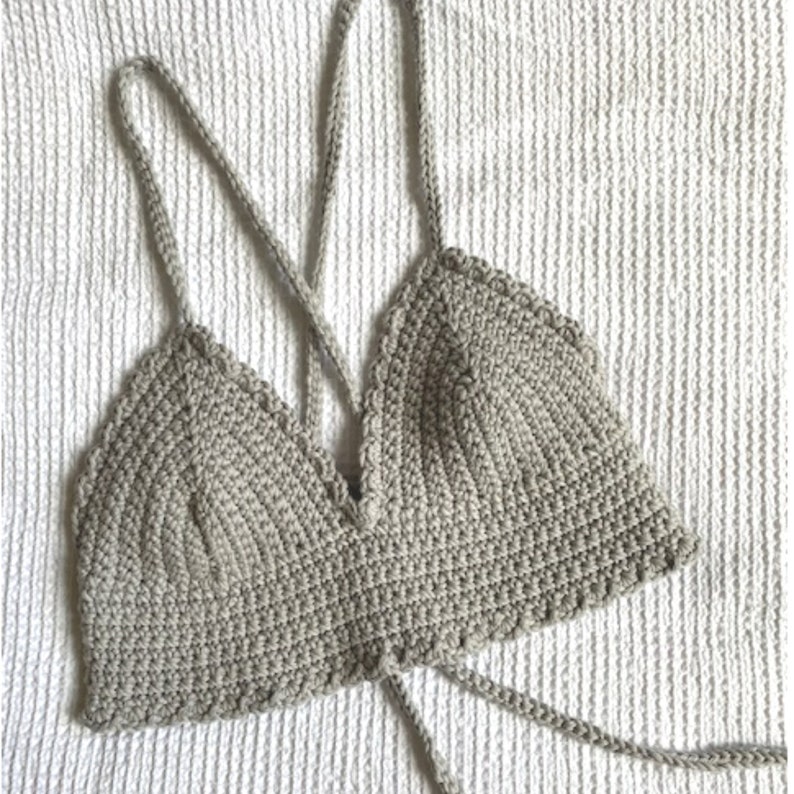 Crochet Pattern SAVANNAH Bralette image 1