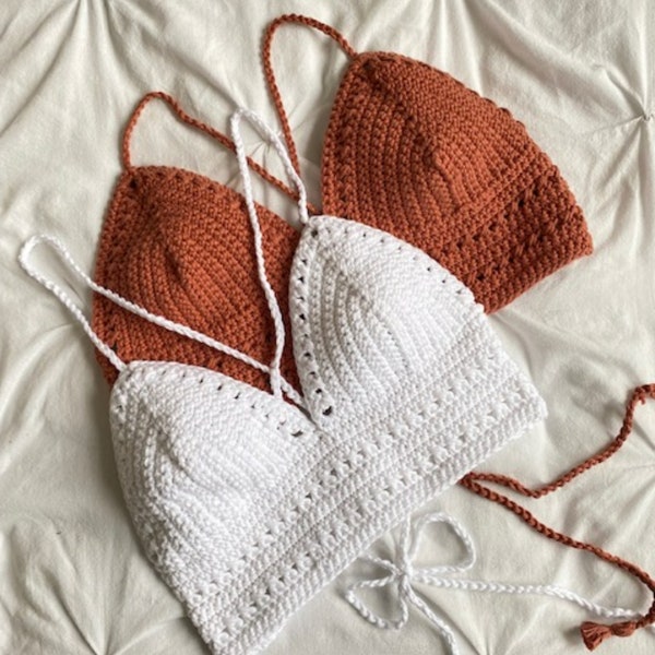 Patrón de Ganchillo / Bralette JESSIE