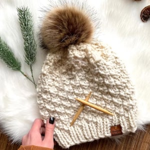 The WILLOW Beanie | Easy Knitting Pattern