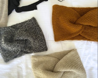 Knitting Pattern | The EDEN Twist Headband | Knit earwarmer