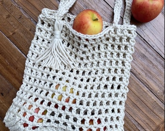 Crochet Pattern | The ARTISAN market Bag | Tote Bag