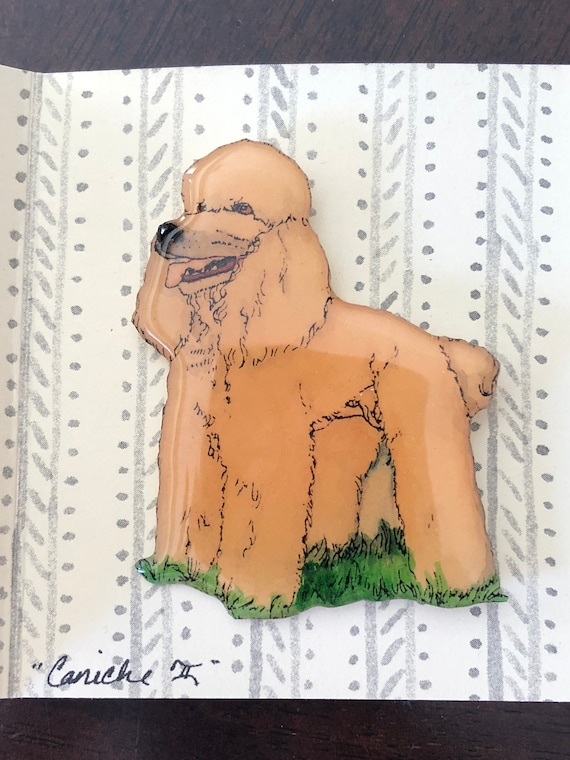 Vintage "Poodle" Brooch
