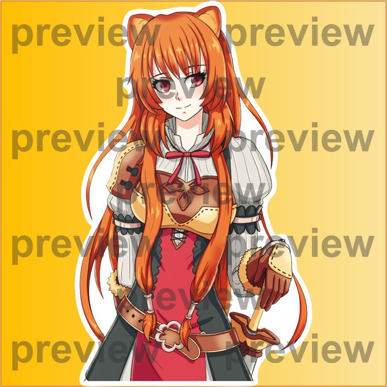 Anime Digital Printable Big Sticker Pack Etsy