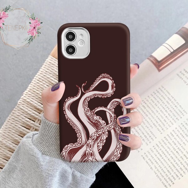 Octopus case for Samsung  S23 S24  S21 Plus S20 Ultra S20 FE 5g Galaxy Note 20 10 9 Samsung  S10 S9  Galaxy A54 A14 A22 A32 A50 A90 tn95