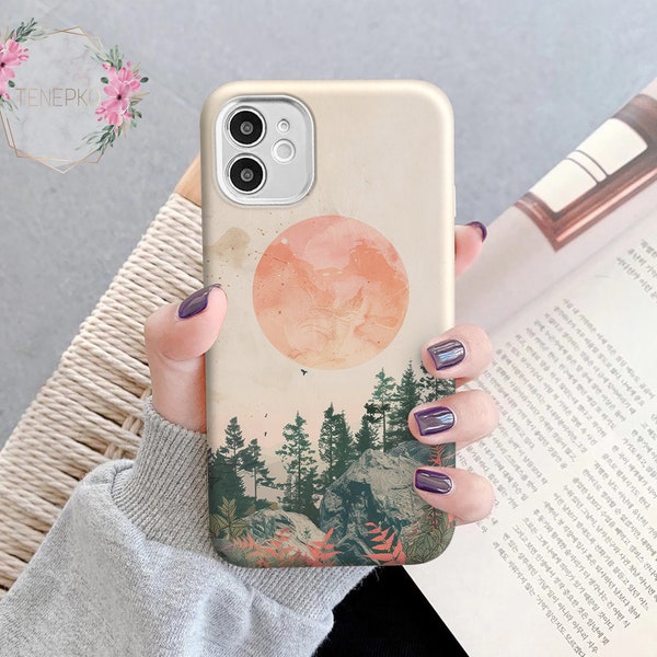 Forest moon case for Sony Xperia 10 Plus Xperia 5 iv II Xperia 10 v III Sony Xperia 1 v iv cover Xperia xr Sony XZ 3 Sony xa ultra tn431