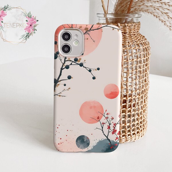 Abstract sakura case for Sony Xperia 5 iv II Xperia 10 v III Sony Xperia 1 v iv cover Xperia xr Sony XZ 3 Sony xa ultra Xperia 10 Plus tn434