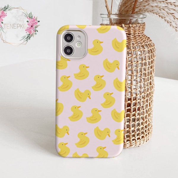 Yellow duck case for Samsung  S23 S24  S21 Plus Galaxy S20 Ultra S20 FE 5g Galaxy Note 20 10 Samsung S10 S9  Galaxy A70 A32 A50 A90 tn89