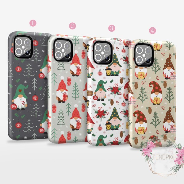 Christmas gnome case for Samsung S23 S24 S21 Plus Galaxy S20 S20 FE 5g Galaxy Note 20 10 9 S10 S9 Galaxy A54 A14 A22 A32 A50 A90 tn113