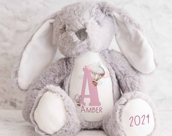 Personalised Bunny Rabbit * New Baby Gift * Baby Shower Gift * New Baby Gift *