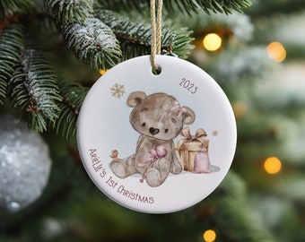 Personalised Christmas decoration - Christmas tree bauble