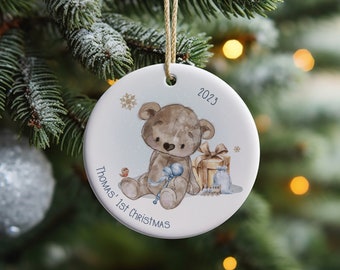 Personalised Christmas decoration - Christmas tree bauble