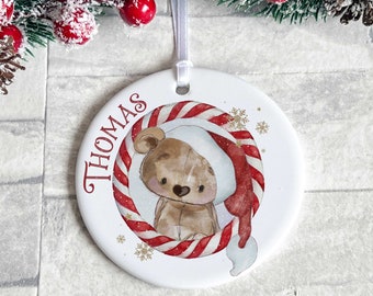 Personalised Christmas decoration - Christmas tree bauble
