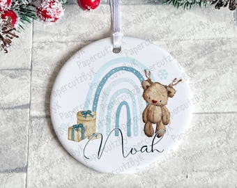 Personalised Christmas decoration - Christmas tree bauble