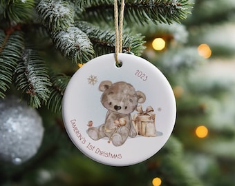 Personalised Christmas decoration - Christmas tree bauble