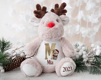 Personalised First Christmas Teddy - Christmas Eve Box - Baby 1st Christmas Gift -