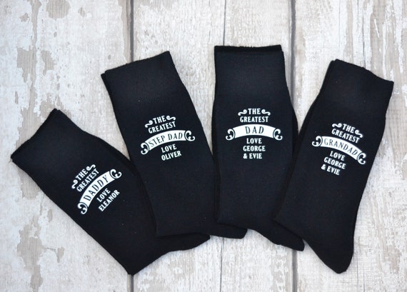 personalized socks for father's day