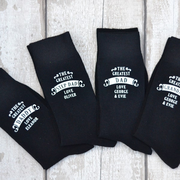 Personalised Father's Day Socks