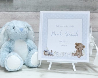 Personalised baby memory book * Baby record book * Baby Keepsake book * Baby's first year