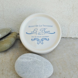 Porte-savon de style campagnard français, accessoires de salle de bain Le Bain