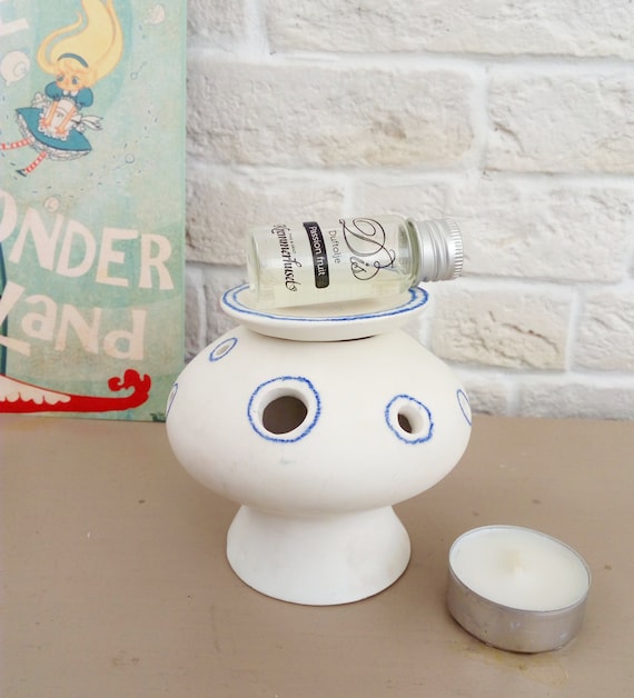 Ceramic Oil Burner Mushroom Shape, Small Wax Tart Burner, Aromatherapy Gifts For New Home