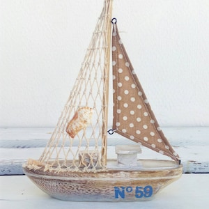 Wood Boat, Boy Nursery Decor