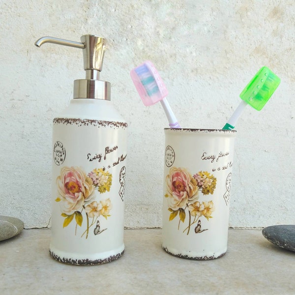 Vintage Bathroom Accessories Etsy