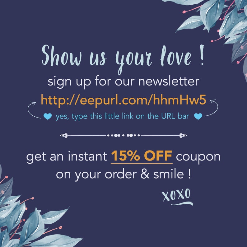 INSTANT 15% OFF coupon by joining my exclusive VIP group:
http://eepurl.com/hhmHw5 (Copy and Paste into the URL bar at the top of your screen!)